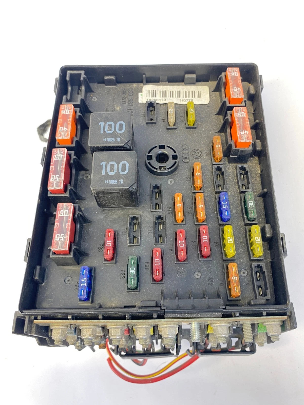 2009-2017 VOLKSWAGEN CC ENGINE FUSE BOX RELAY MODULE PANEL OEM 3C0-937-125