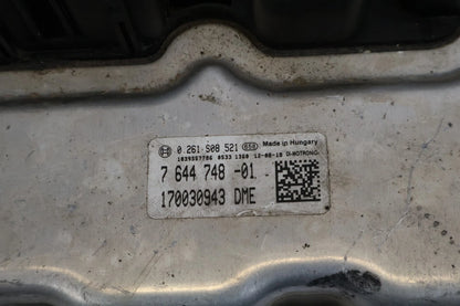 12 13 BMW 528i 2.0L AT ENGINE COMPUTER CONTROL MODULE ECU ECM DME 7644748 OEM