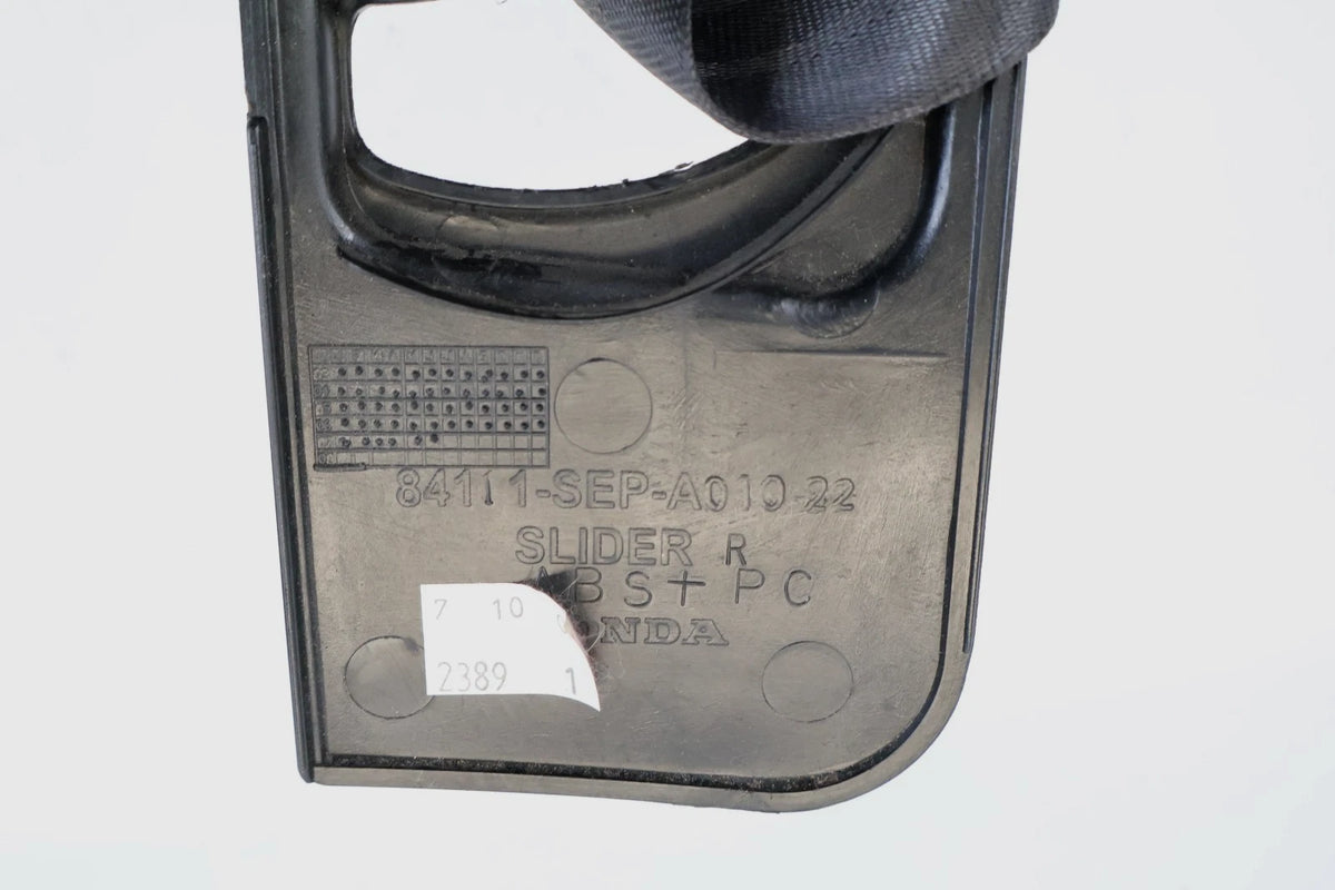2007 2008 ACURA TL PASSENGER RIGHT FRONT SEAT BELT RETRACTOR ASSEMBLY BLACK OEM