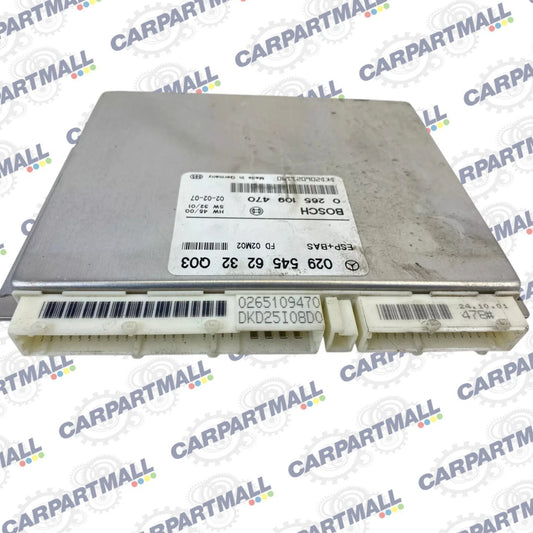 2001-2003 MERCEDES-BENZ CLK430 ABS ANTI LOCK BRAKE CONTROL MODULE 0295456232 OEM
