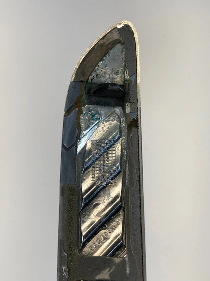 2008-2012 BUICK ENCLAVE FR HOOD LEFT SIDE EXTERIOR GRILL TRIM MOLDING CHROME OEM