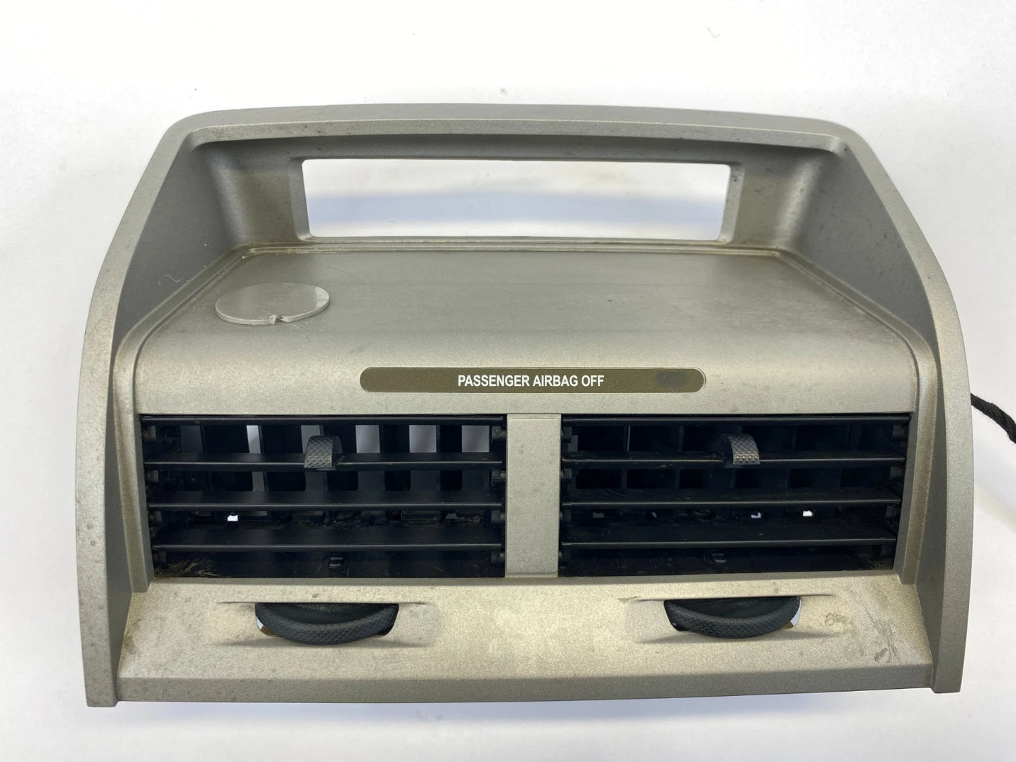 2008-2012 FORD ESCAPE CENTER DASH HEAT A/C DUAL AIR VENT OUTLET W / TRIM BEZEL