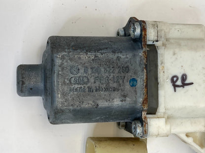 05-10 PONTIAC G6 SEDAN REAR RIGHT SIDE POWER DOOR WINDOW MOTOR 0 130 822 250 OEM