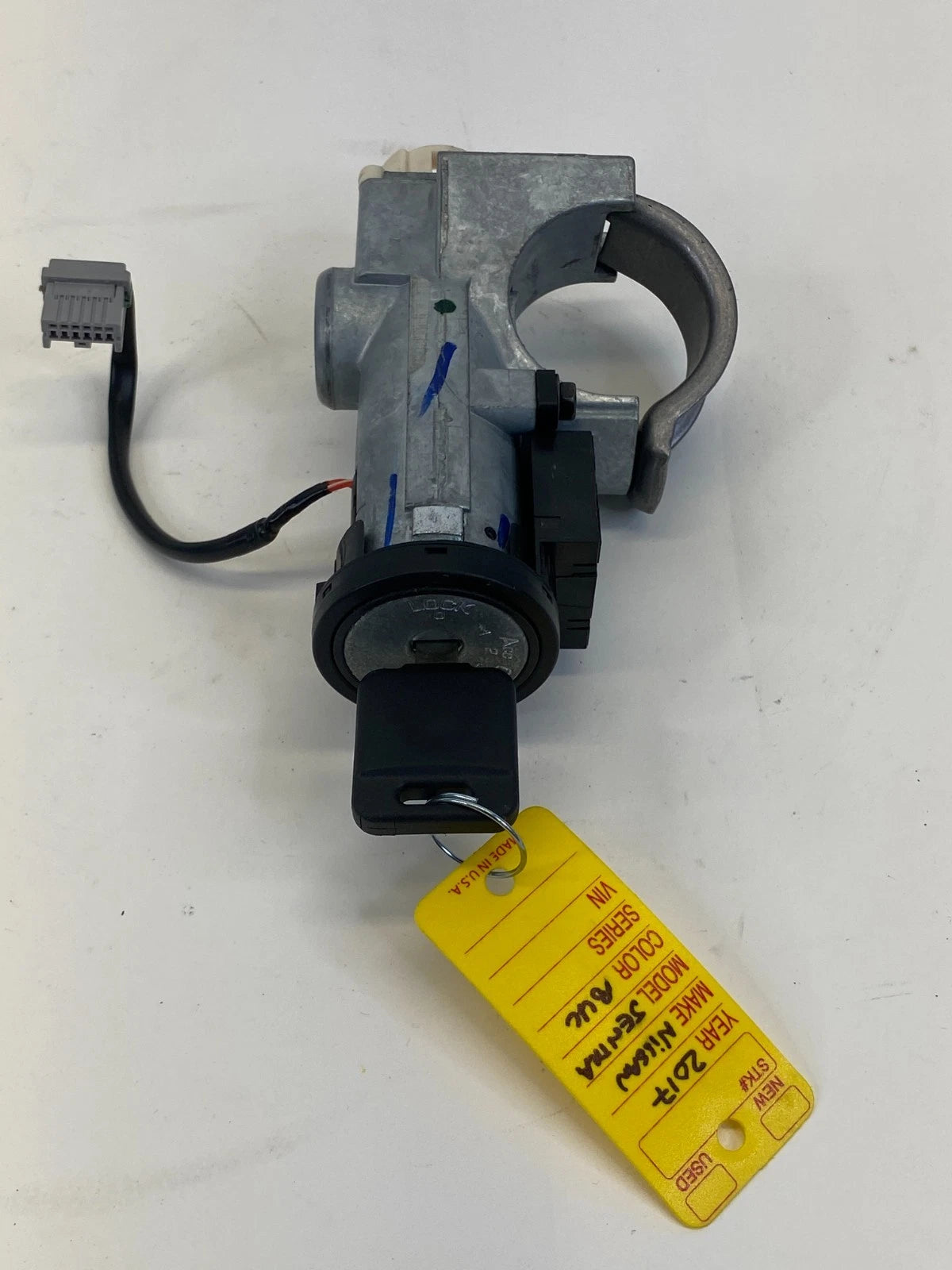 2013-2019 NISSAN SENTRA STEERING COLUMN IGNITION SWITCH LOCK CYLINDER W/ KEY OEM