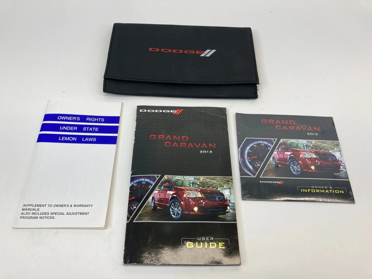 2012 12 RAM CARGO VAN C/V OWNER'S MANUAL INFORMATION CD W/ CASE OEM