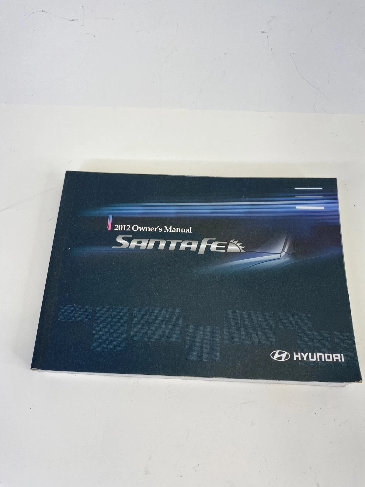 2012 Hyundai Santa Fe Owner's Guide Manual Book Information Set W/ Case