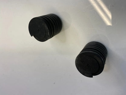 2005-2010 SCION TC FRONT HOOD BUMPER RUBBER ADJUST PAIR SET OEM