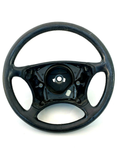 2000-2006 Mercedes-Benz S500 S430 Left Driver Steering Wheel Black 6015835 OEM