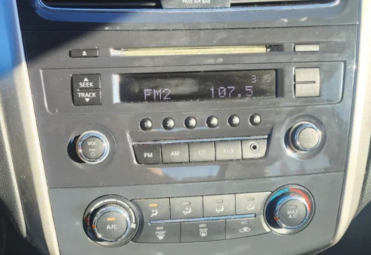 2013 NISSAN ALTIMA RADIO AM/FM MP3 CD DISC PLAYER RECEIVER 28185-3TA0G OEM