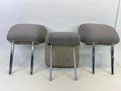2011 2012 11 12 FORD FUSION SEDAN REAR SEAT HEADREST HEAD REST SET OF 3 OEM