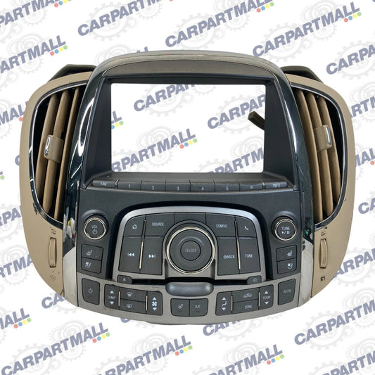 2013 13 BUICK LACROSSE RADIO & CLIMATE CONTROL FACEPLATE PANEL 22798935 OEM