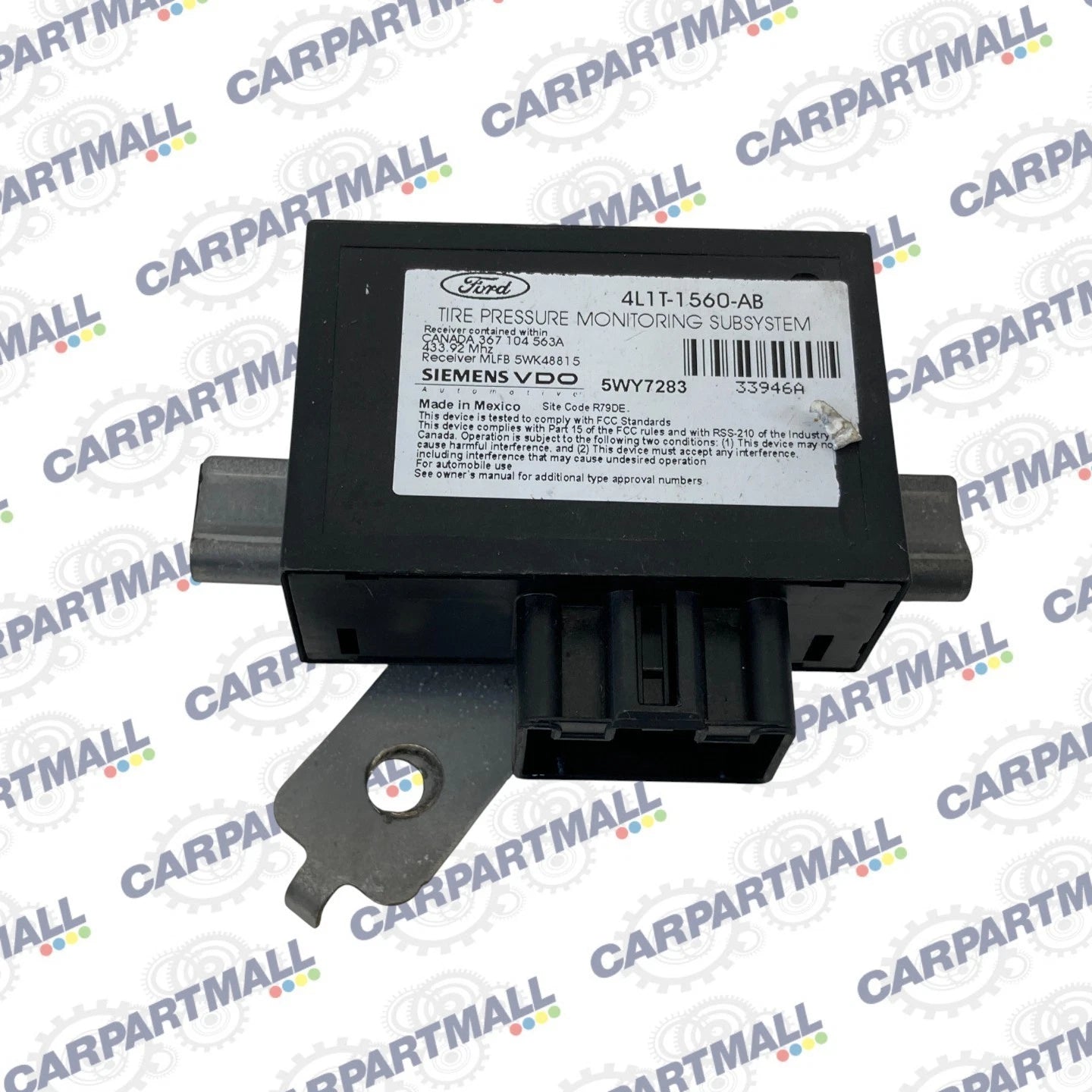 2004 Lincoln Navigator Tire Pressure Monitor Module Unit TPMS 4L1T-1560-AB OEM