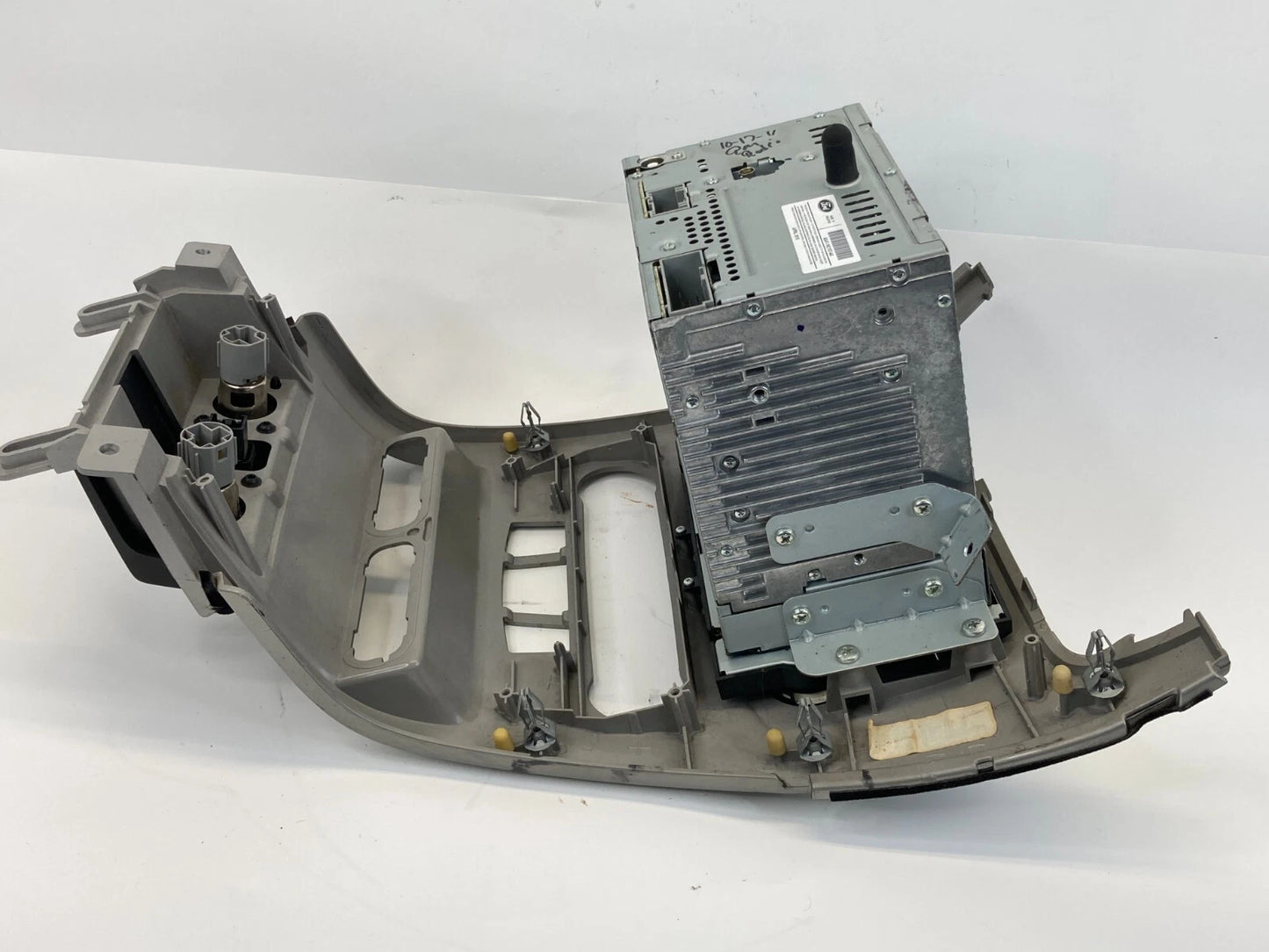 2009-2011 FORD FOCUS RADIO CD PLAYER PANEL UNIT W/ FACE PLATE AS4T-19C157-AA OEM