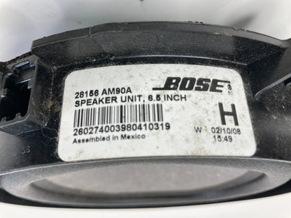 03-08 INFINITI G35 REAR LEFT SIDE DOOR SPEAKER AUDIO ONLY BOSE 28156-AM90A OEM