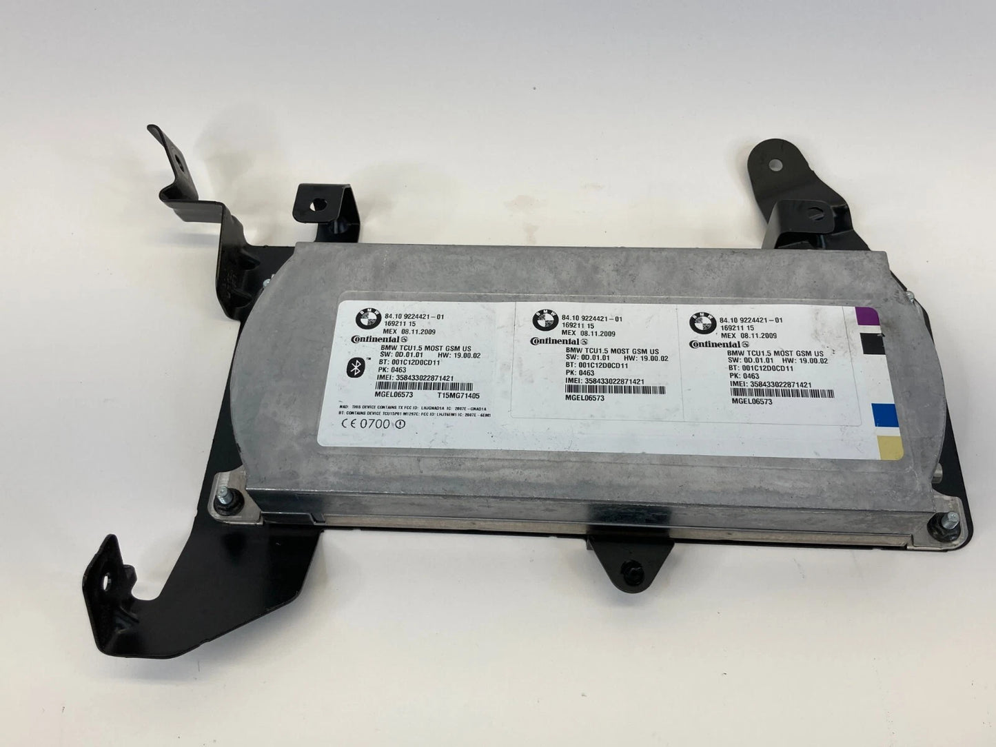 2009-2011 BMW 535I XDRIVE BLUETOOH TELEMATICS UNIT MODULE 8410922442101 OEM