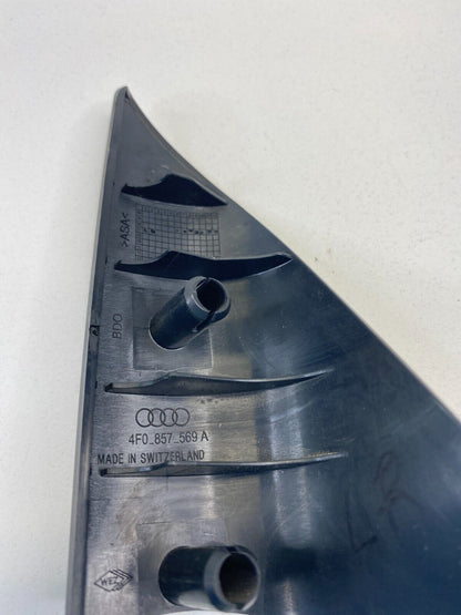 05-11 A6 Quattro 06-11 Audi A6 Rear Left Door Window Corner Cover 4F0857569