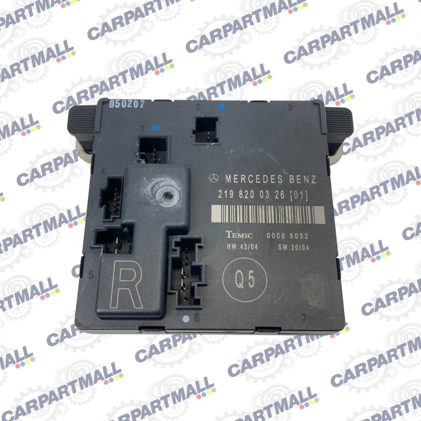 06 MERCEDES-BENZ CLS500 REAR RIGHT PASSENGER DOOR CONTROL MODULE OEM 2198200326
