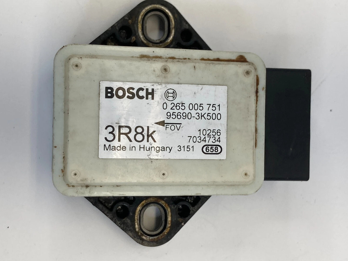 08-14 HYUNDAI SONATA 2.4L SUSPENSION YAW RATE SENSOR MODULE UNIT 95690-3K500 OEM