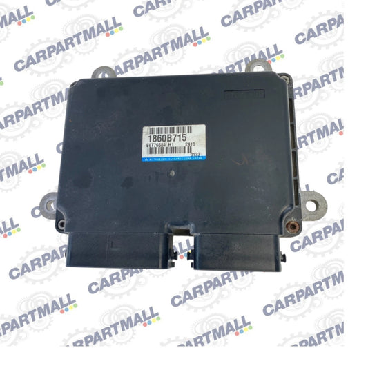 2012 MITSUBISHI OUTLANDER 2.4L ENGINE COMPUTER CONTROL MODULE ECU 1860B715 OEM