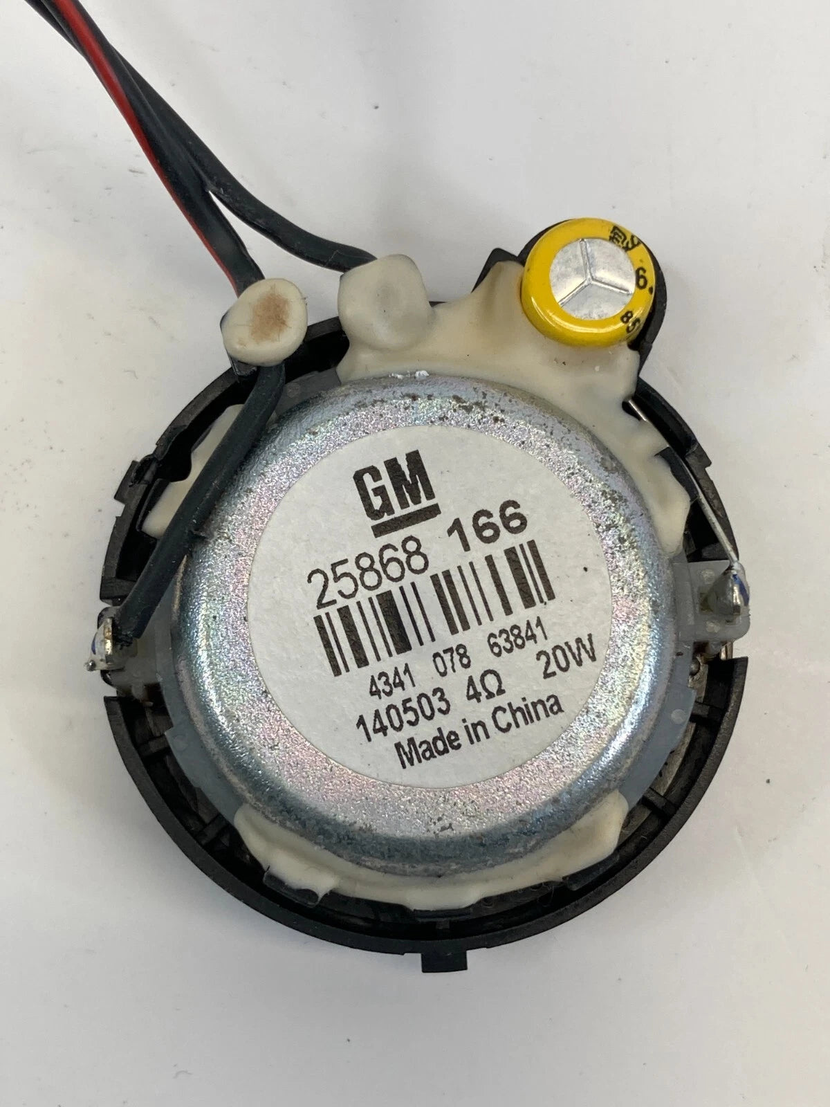 2013-2015 CHEVROLET MALIBU LEFT SIDE A-PILLAR TWEETER SPEAKER 25868166 OEM