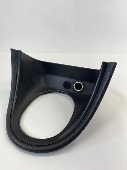 99-02 FORD MUSTANG CENTER CONSOLE SHIFTER TRIM BEZEL W/ POWER OUTLET WSKM4D827A