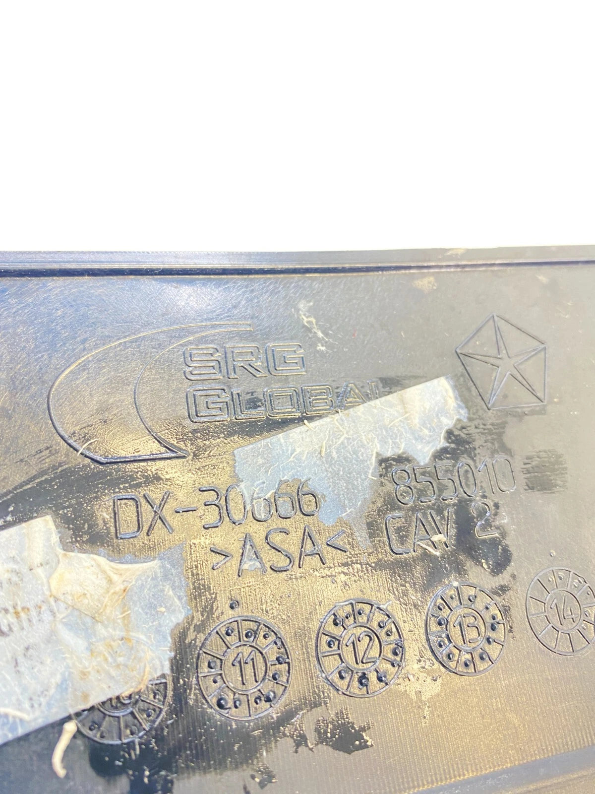 13 14 CHRYSLER TOWN & COUNTRY REAR LIFTGATE TAILGATE TRUNK LICENSE 30666-855010