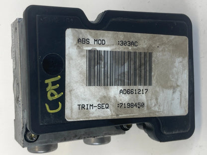 2010-2012 DODGE CALIBER 2.0L AT FWD ABS ANTI LOCK BRAKE PUMP P68023303AC OEM