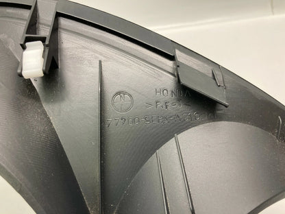 2004 05 2006 ACURA TL DASH INSTRUMENT CLUSTER SPEEDOMETER BEZEL TRIM INFO SWITCH