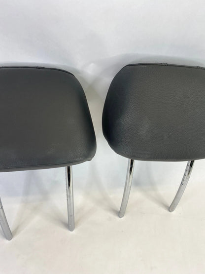 2008 BMW 335XI 07-09 335I COUPE FRONT LEFT & RIGHT SEAT HEADREST SET LEATHER OEM