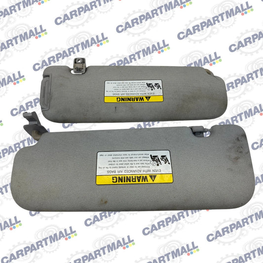 2011-2013 HYUNDAI ELANTRA SEDAN LEFT RIGHT DRIVER PASSENGER SUN VISOR PAIR OEM