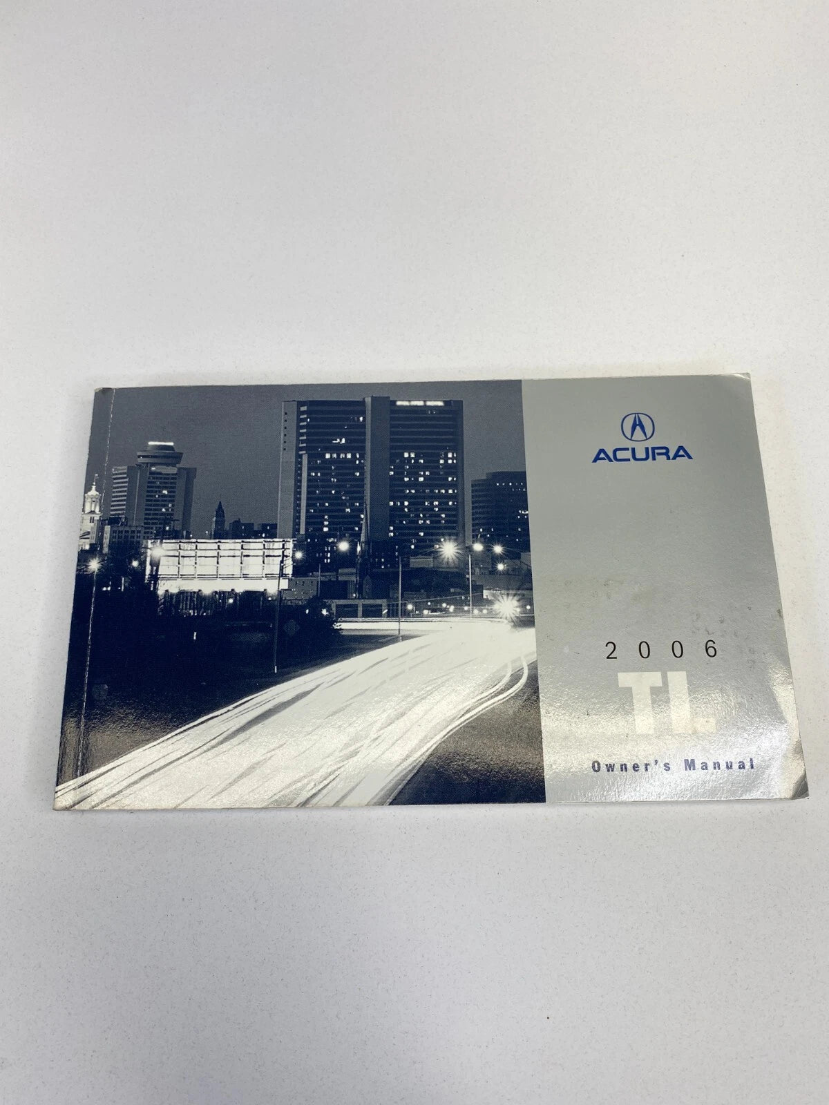 2006 ACURA TL OWNERS MANUAL CONSUMER INFO WARRANTY BOOK W/ CASE OEM