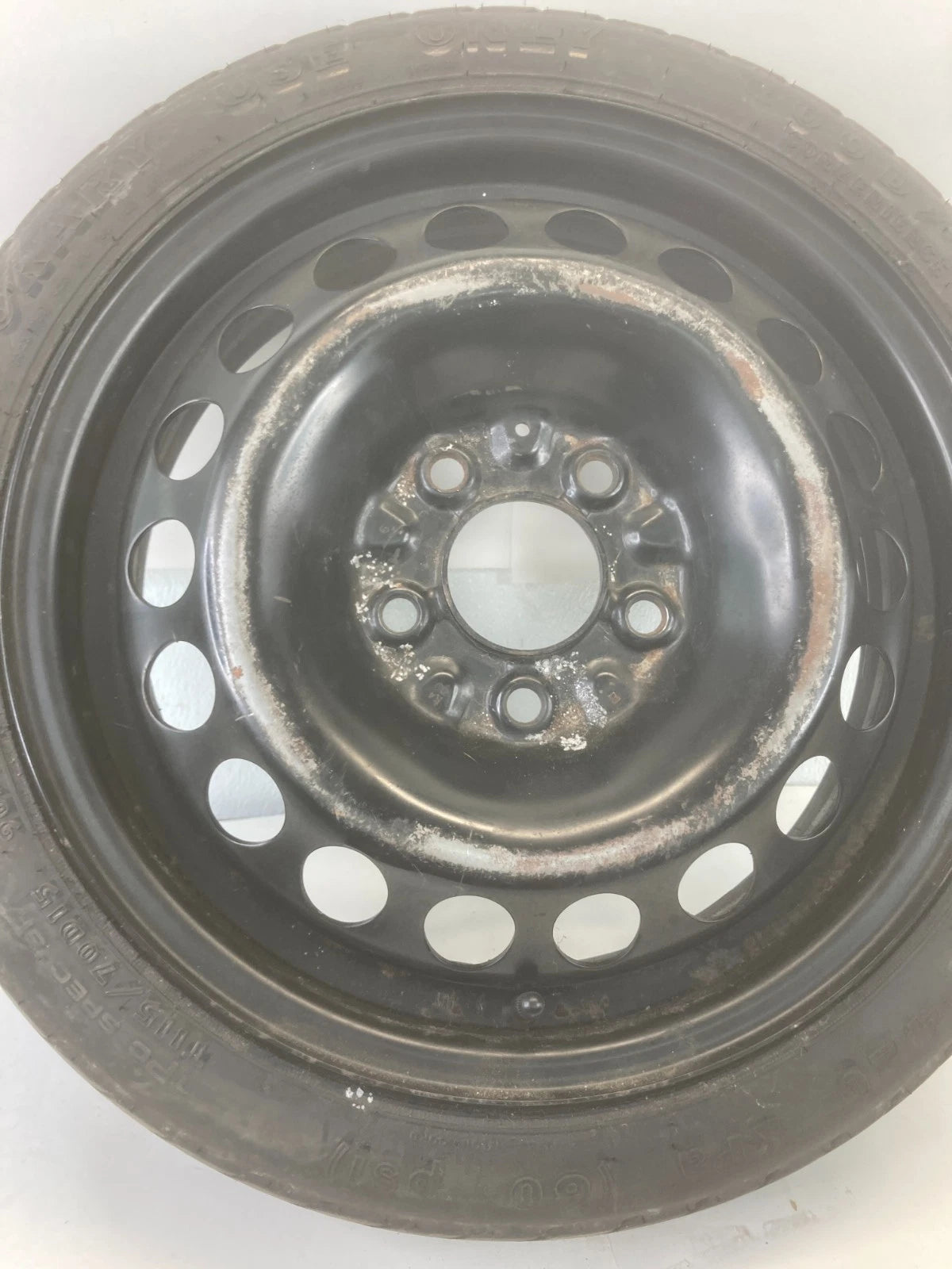 2006-2011 CHEVROLET HHR EMERGENCY SPARE TIRE RIM WHEEL COMPACT DONUT T115/70D15