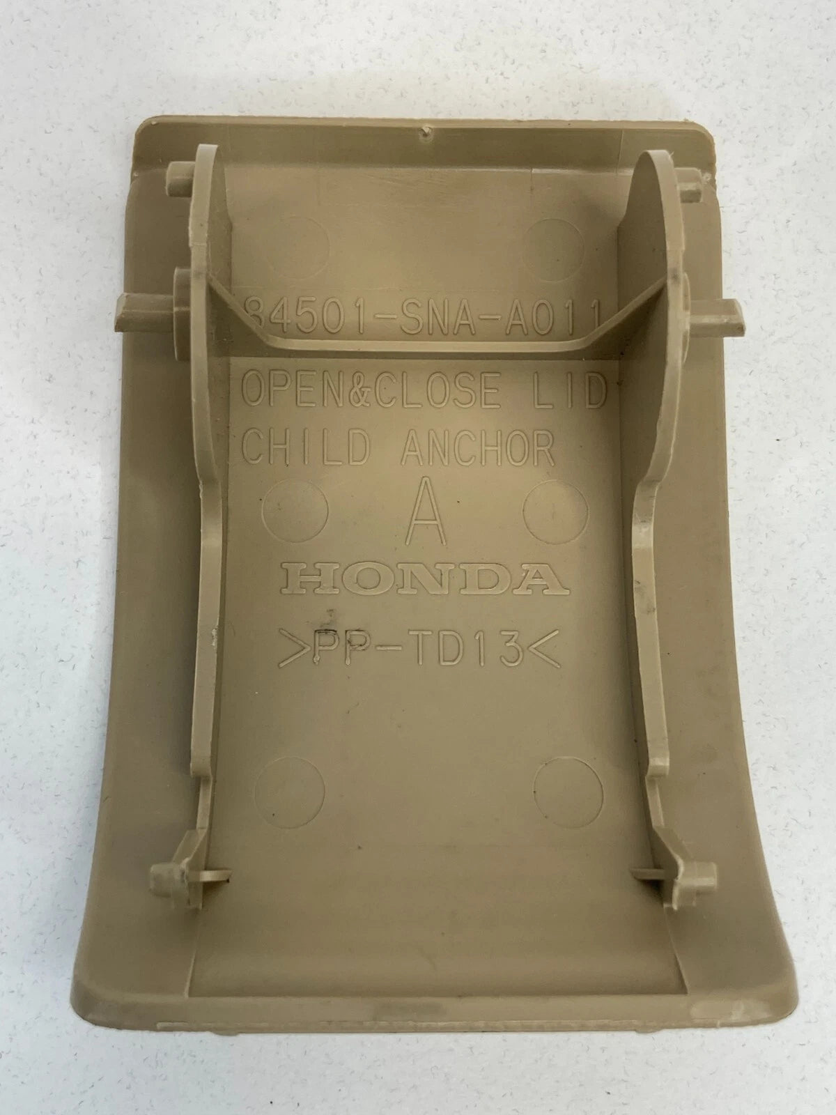 2006 2007 2008 2009 HONDA CIVIC REAR DECK LID CHILD SEAT RESTRAINT ANCHOR COVER