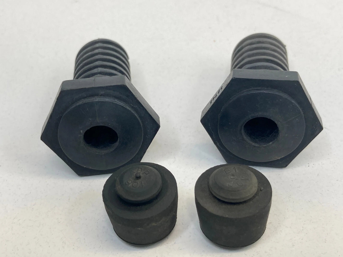 2007-2012 DODGE CALIBER FRONT HOOD ADJUSTER BUMPER STOP RUBBER SET OEM
