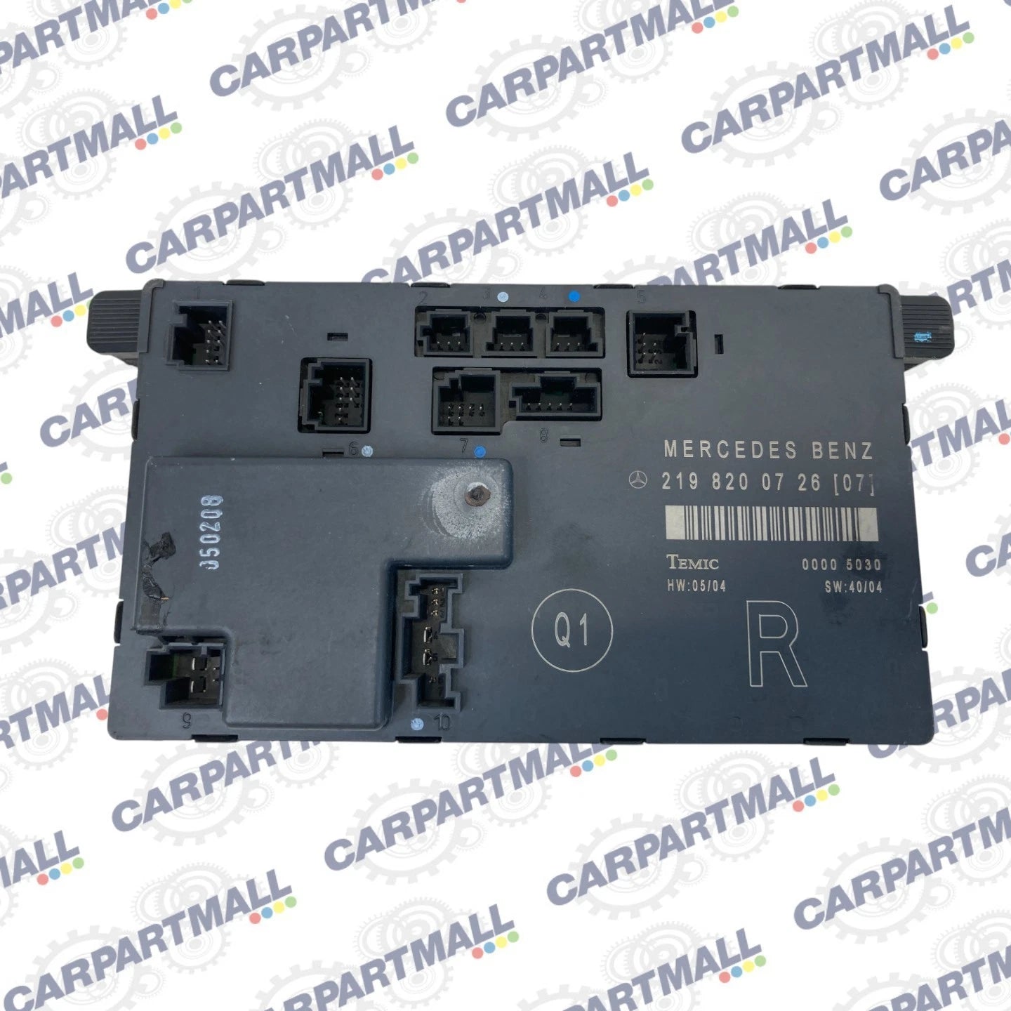 2006 MERCEDES-BENZ CLS500 FRONT RIGHT DOOR CONTROL MODULE OEM 2198200726