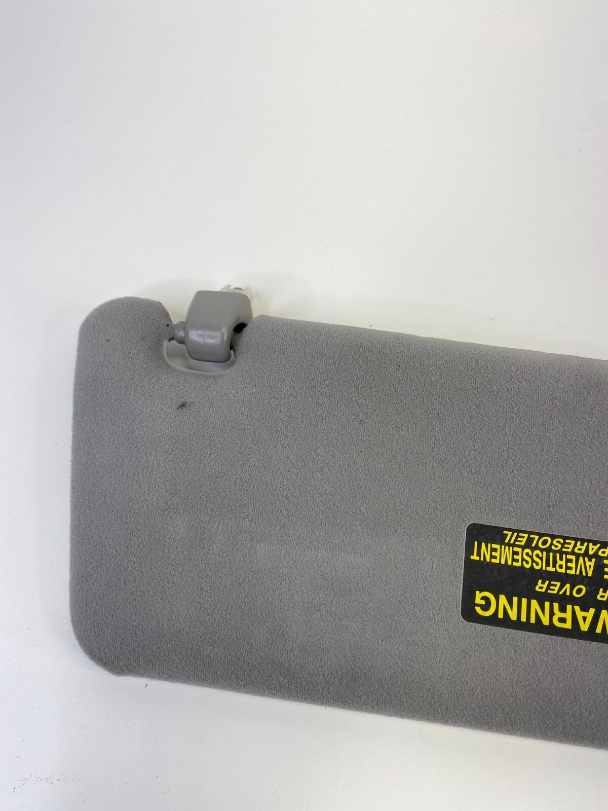 2002 2003 LEXUS ES300 ROOF LEFT DRIVER SUNVISOR SUN VISOR CLOTH GRAY W CLIP