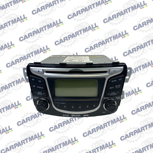 2012-2014 Hyundai Accent Radio AM FM Single CD Player w/ Bluetooth 96170-1R150GU