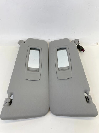 2011-2017 BMW X3 FRONT LEFT & RIGHT WINDSHIELD SUN VISOR SUNVISOR SET PAIR OEM