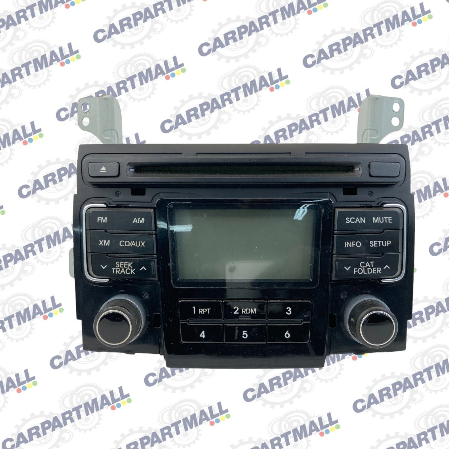 2011 HYUNDAI SONATA RADIO RECEIVER CD PLAYER UNIT ASSEMBLY 96180-3Q000 OEM