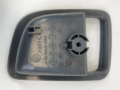 2004-2009 KIA SPECTRA EX SEDAN REAR RIGHT SIDE DOOR HANDLE BEZEL TRIM 836212F000