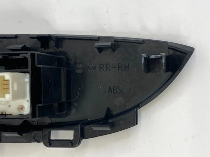 10-15 TOYOTA PRIUS REAR RIGHT DOOR WINDOW SWITCH W/TRIM BEZEL 74271-47060 OEM