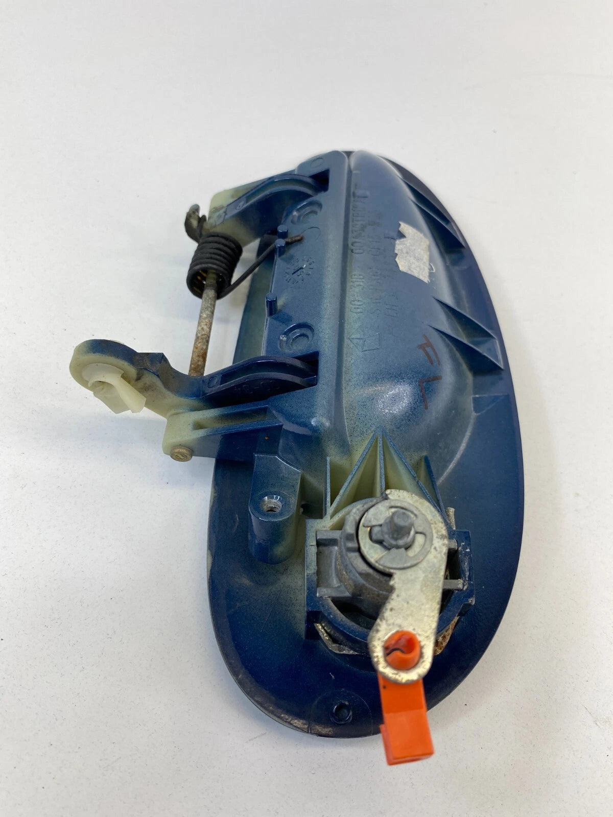 01-06 CHRYSLER SEBRING SEDAN FRONT LEFT DRIVER EXTERIOR DOOR 0QA39TRMA PB8 BLUE