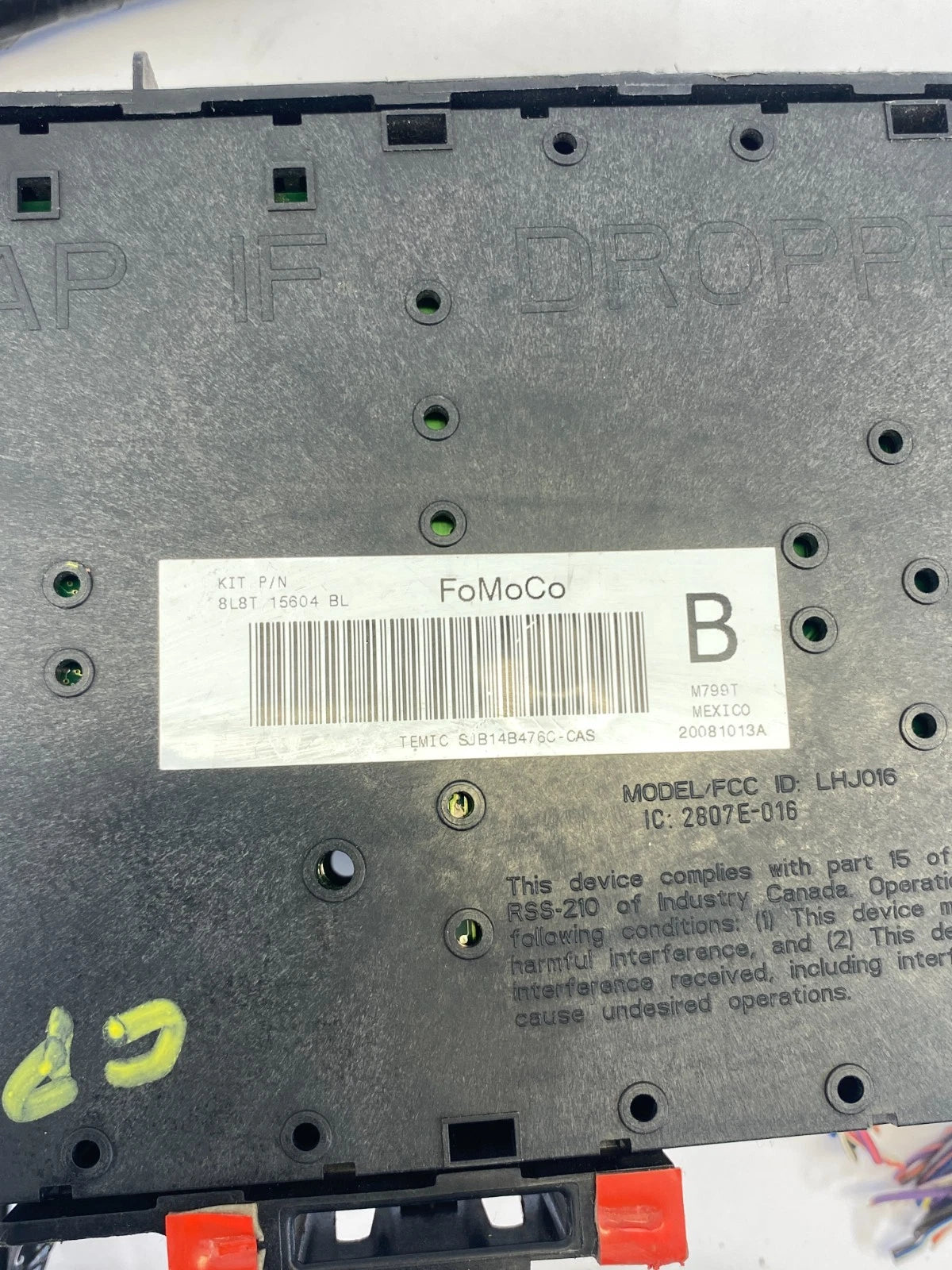 2008 2009 FORD ESCAPE MULTIFUNCTION INNER SMART FUSE BOX JUNCTION 8L8T-15604-BL
