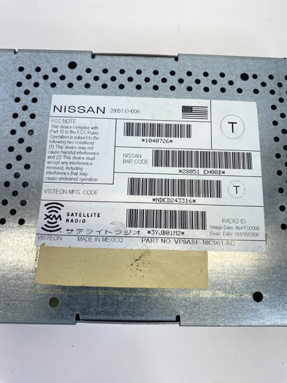 2005-2008 INFINITI G35 FX45 RADIO RECEIVER SATELLITE MODULE UNIT 28051-EH00B OEM