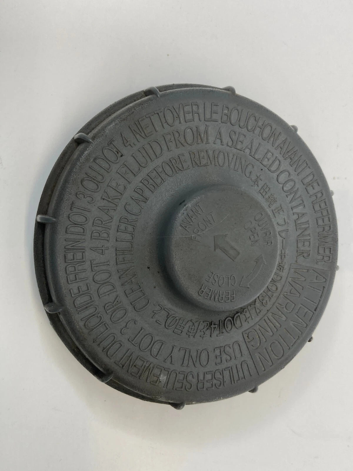 03-07 HONDA ACCORD BRAKE FLUID MASTER CYLINDER RESERVOIR COVER LID CAP OEM