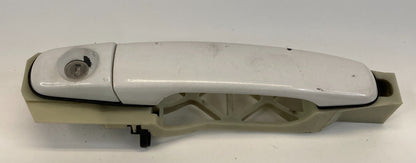05-10 Pontiac G6 Front Left Side Exterior Door Handle Assembly 8554 White OEM