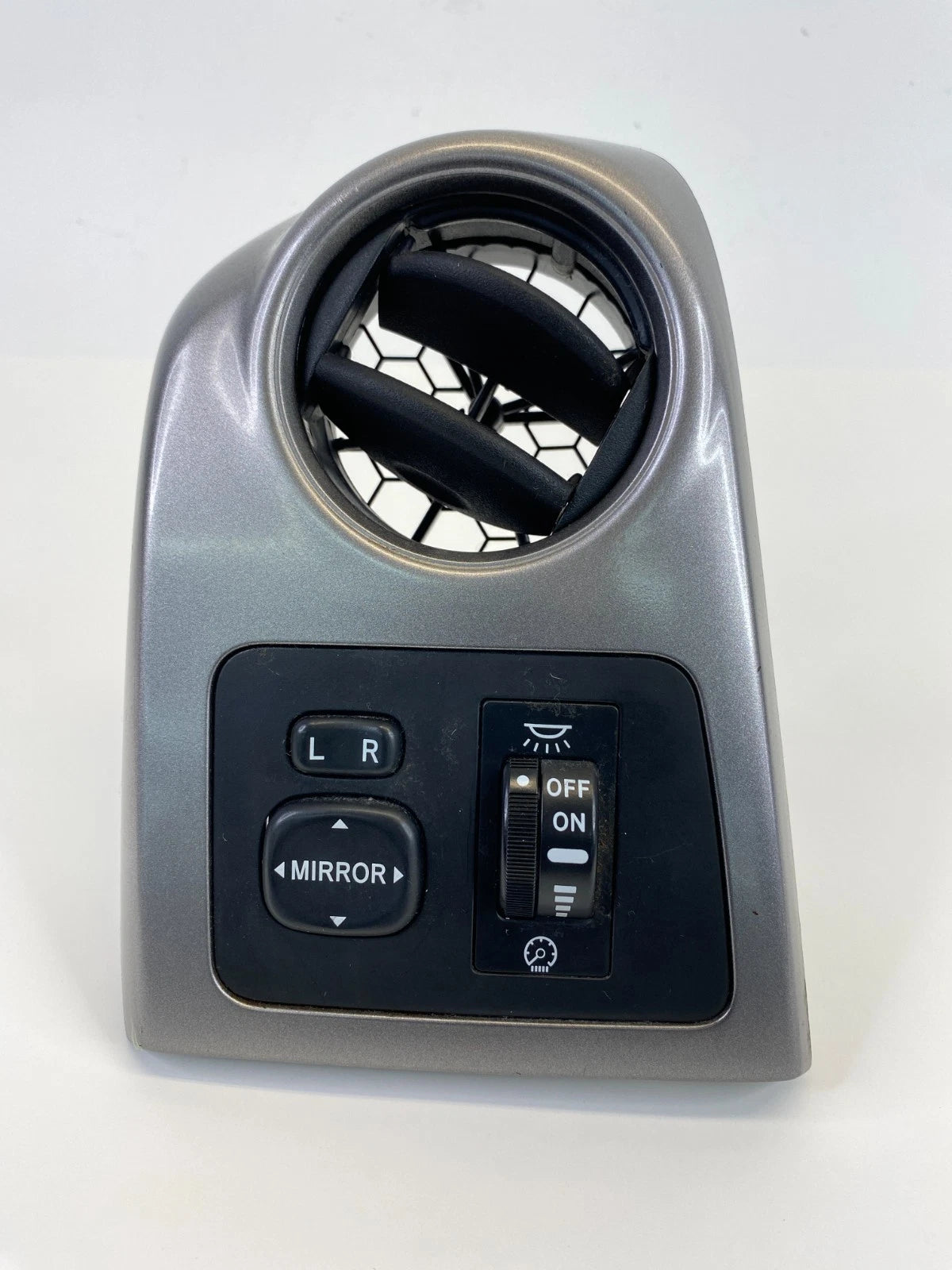 2003-2008 Pontiac Vibe Dash Side Air Vent Outlet w/ Mirror Dimmer Switch OEM