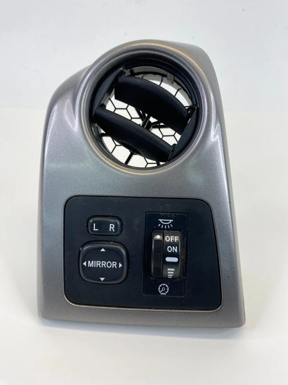 2003-2008 Pontiac Vibe Dash Side Air Vent Outlet w/ Mirror Dimmer Switch OEM