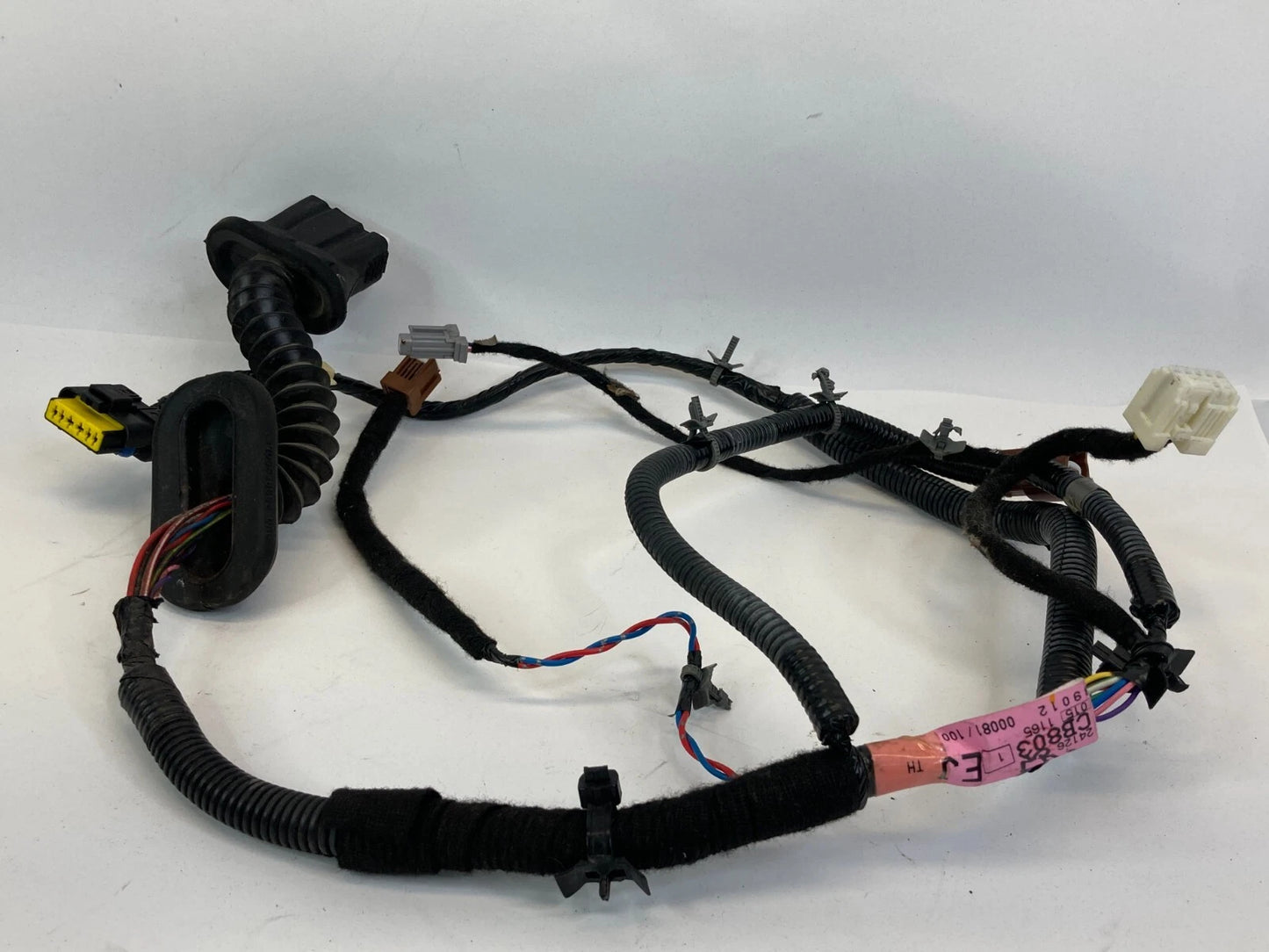 03-07 NISSAN MURANO REAR LEFT BACK SIDE DOOR WIRE WIRING HARNESS 24126-CB803 OEM