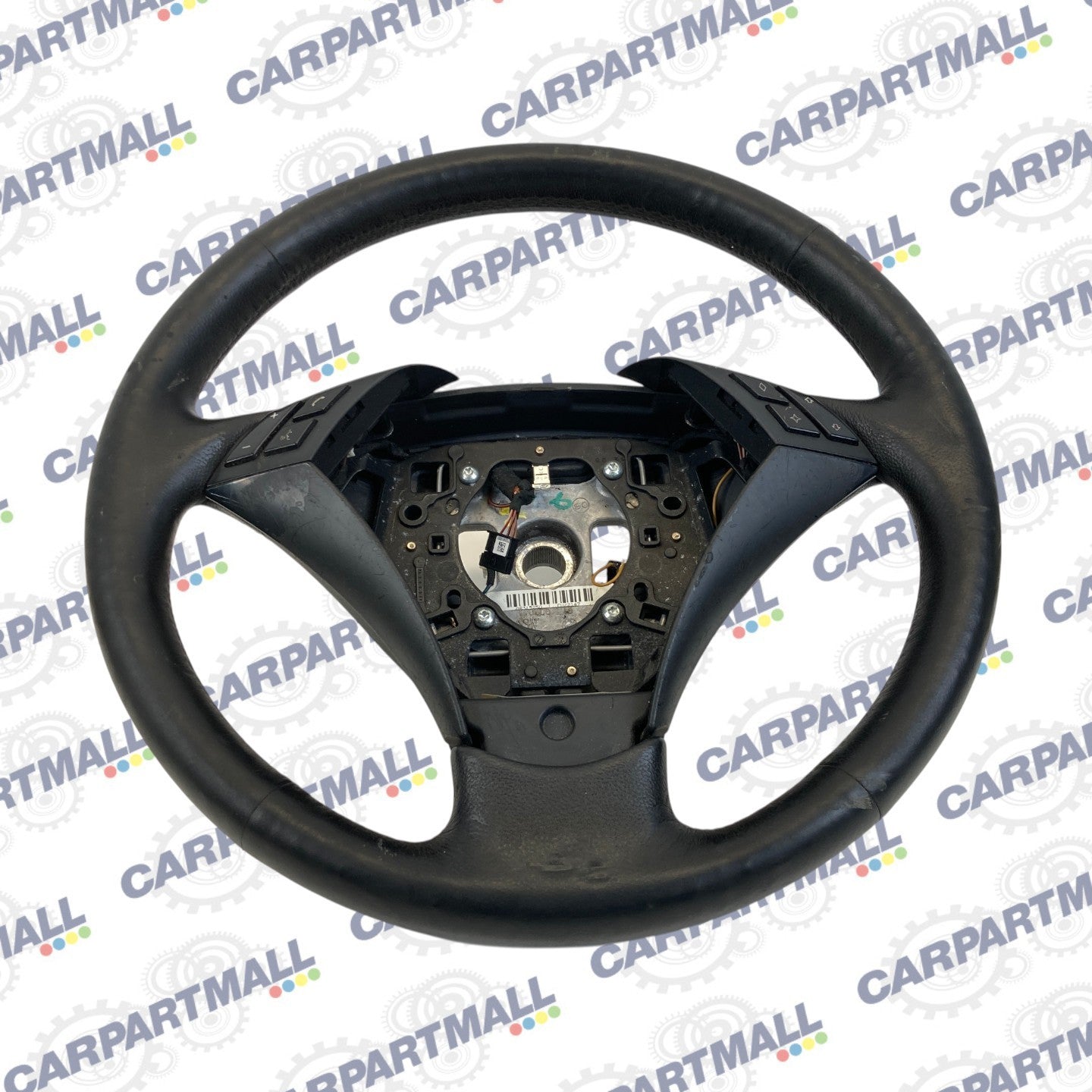 2006 2007 BMW 530xi Steering Wheel w/ Audio & Cruise Switches OEM